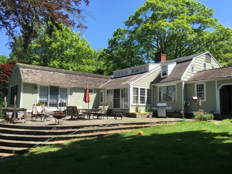 Oldest House in Killingworth - 20 years after renovation by Townsend Builders Inc.