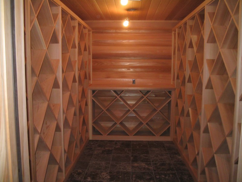 Custom Built Wine Cellar