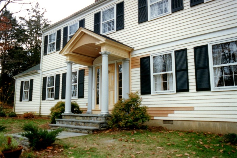 Front Portico Colonial