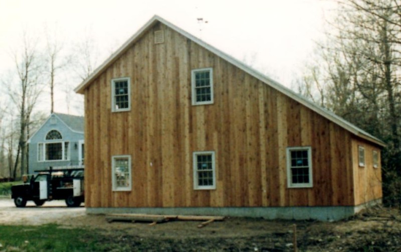 New Barn Construction - Killingworth, Connecticut